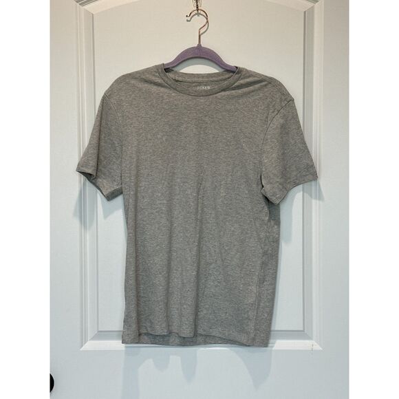 NWT J. Crew Factory Washed 100% Cotton Gray Short Sleeve T-Shirt Size - Picture 1 of 7